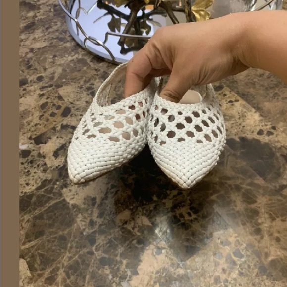 Something Navy Larissa Woven Slingback Flat - Picture 7 of 7